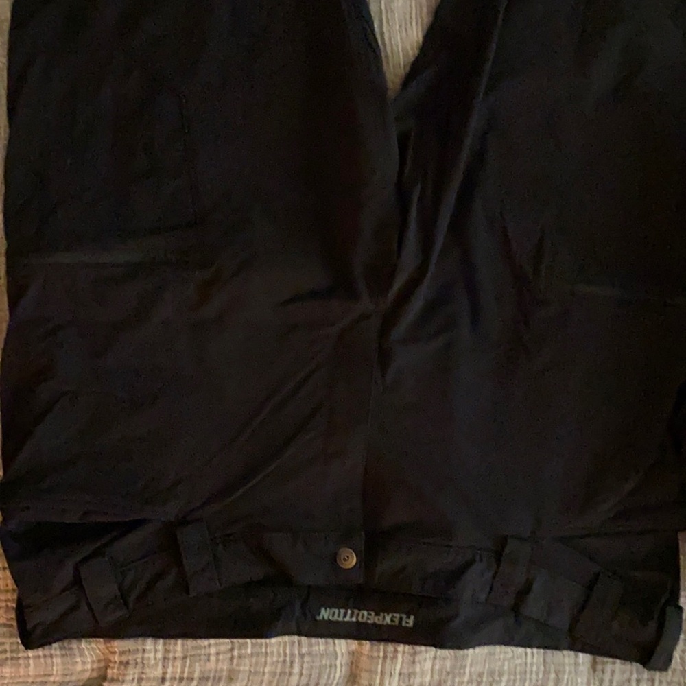 Black stretch and durable work pants. Never worn